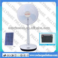 New Products For 2013 Solar Fan with LED Light Fan,Rechargeable Standing Fan ,Made In China,pld-2